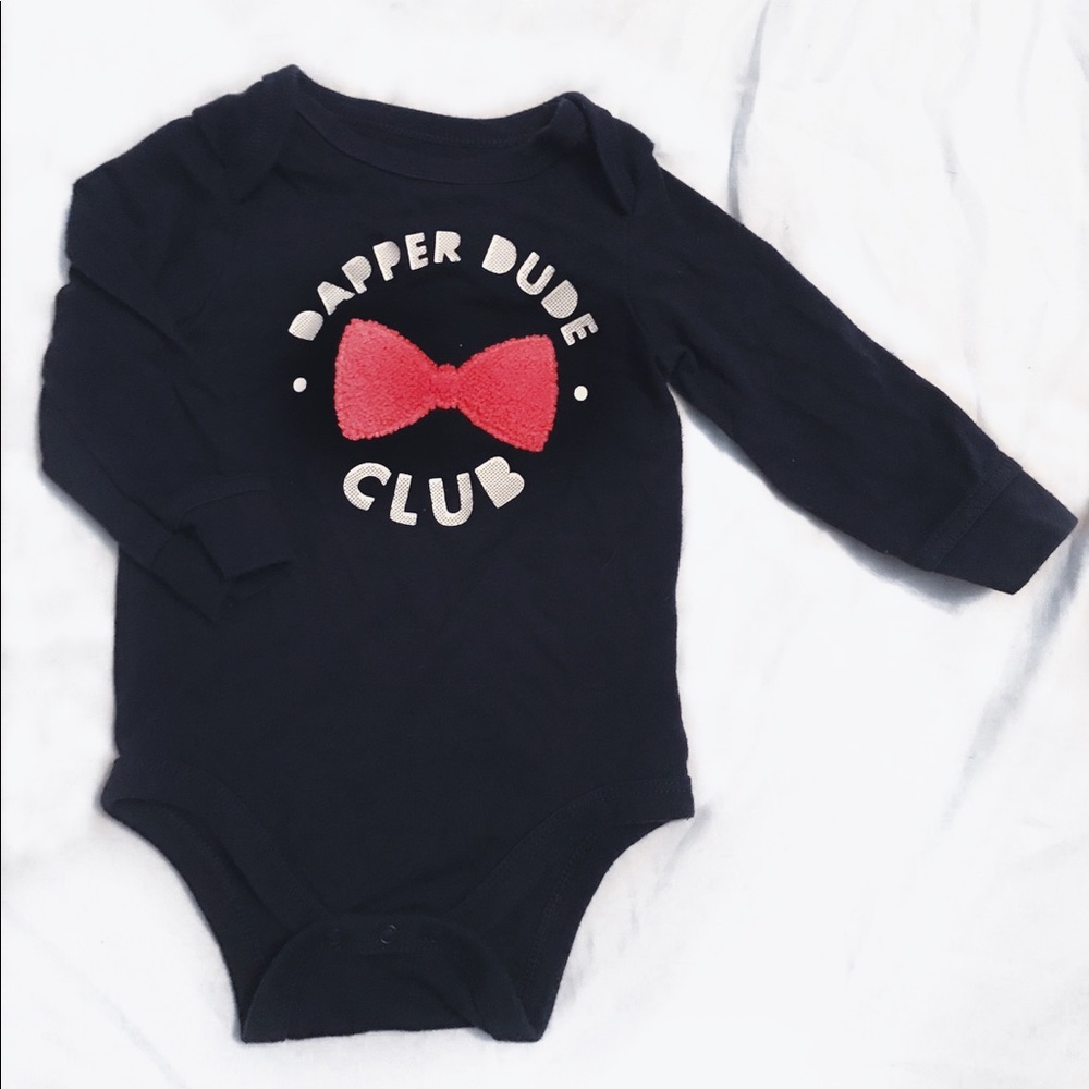 Dapper Dude Club onesie💙